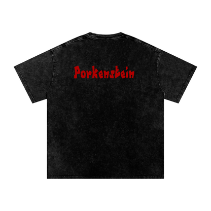 JohnPork Washed Oversized Cotton T-Shirt